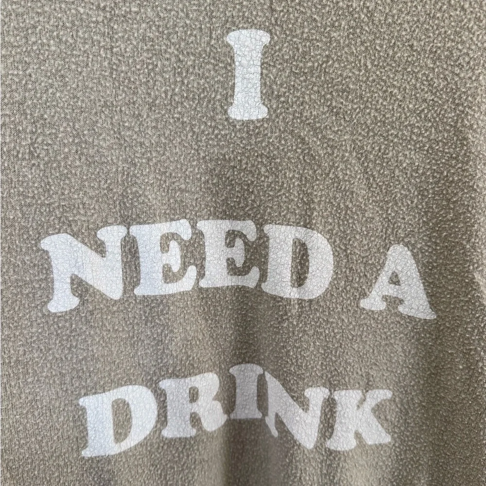 Wildfox Women's Tan Graphic Sweatshirt size Medium - Picture 3 of 5